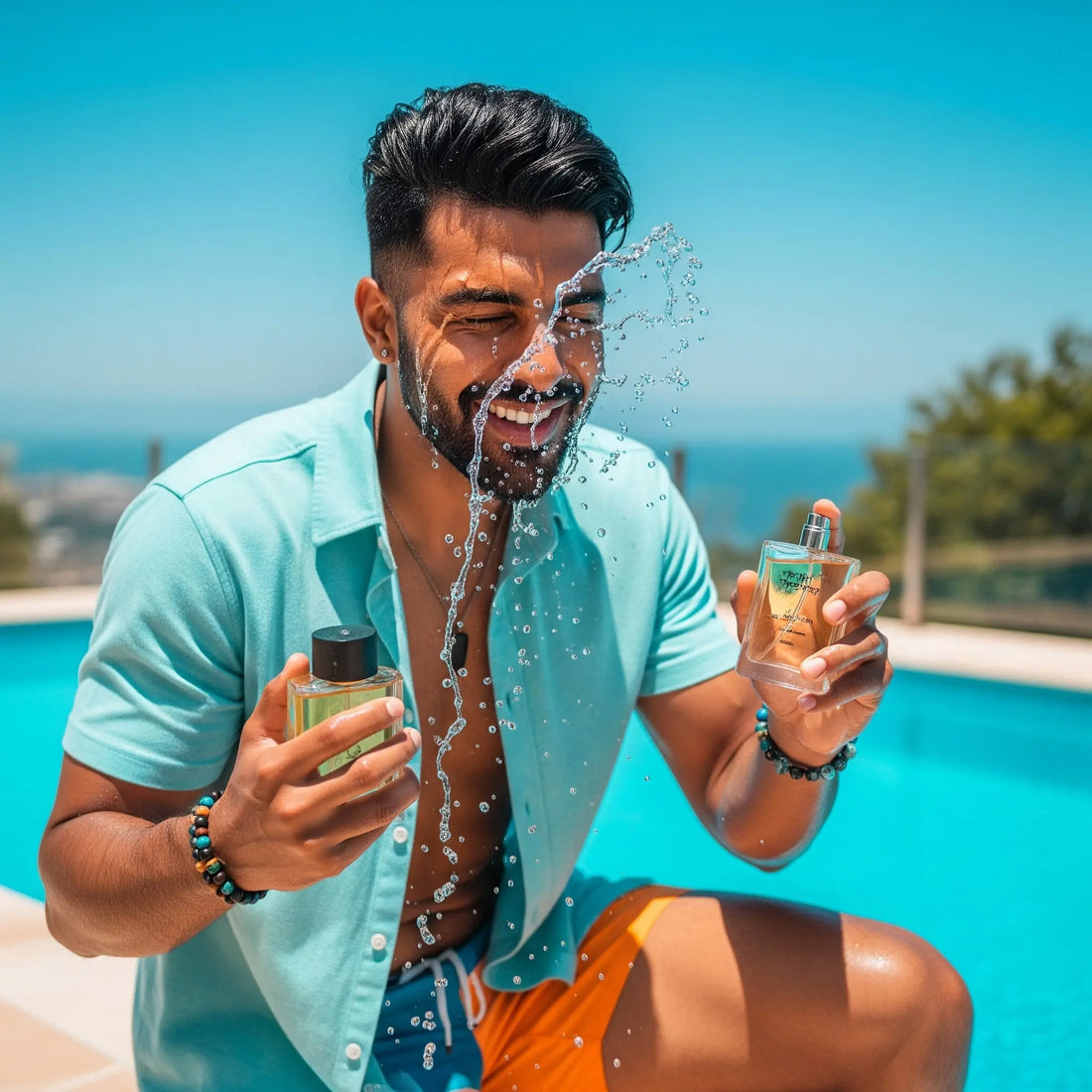 عطر رجالي صيفي فاخر من تقسيم عطور اصليه مصر 