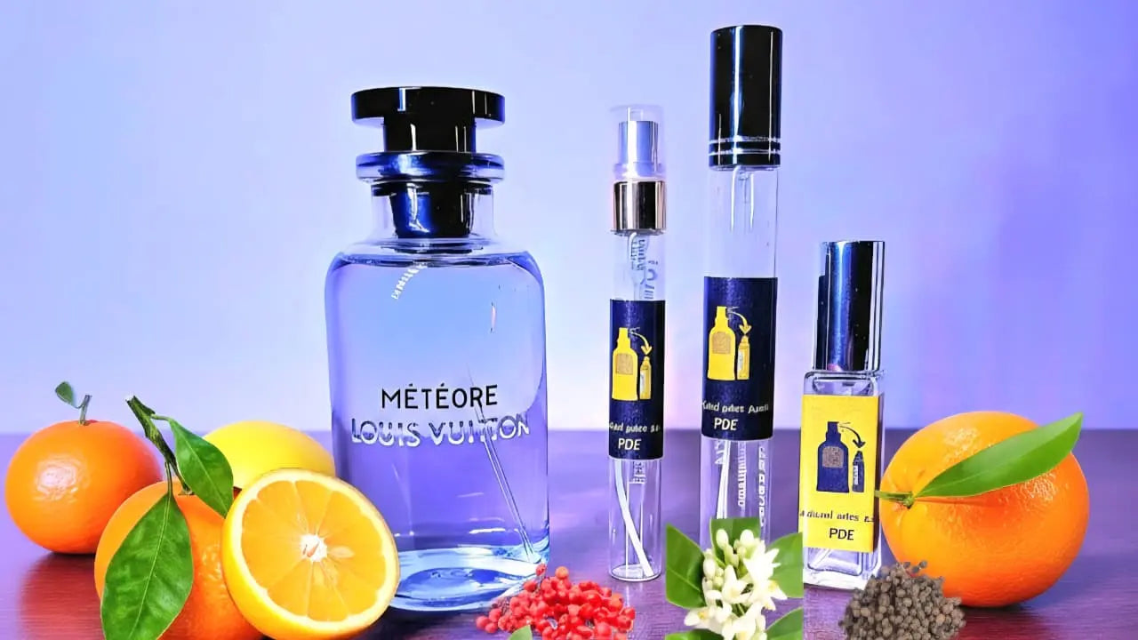Météore Louis Vuitton: عطر رجالي منعش وفخم مثالي للشغل بتقسيم 5 مل و10 مل