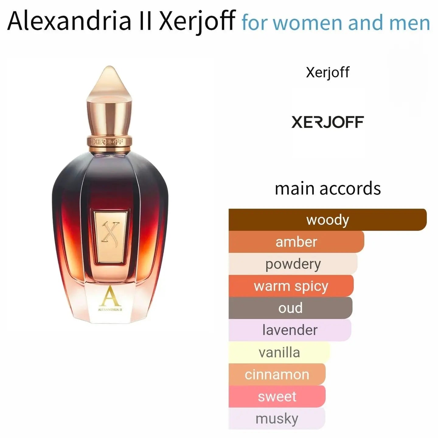 Alexandria II – Xerjoff | Eau de Parfum 100ml Original Perfume Decants Egypt 🇪🇬 تقسيم عطور أصلية مصر [brand name]
