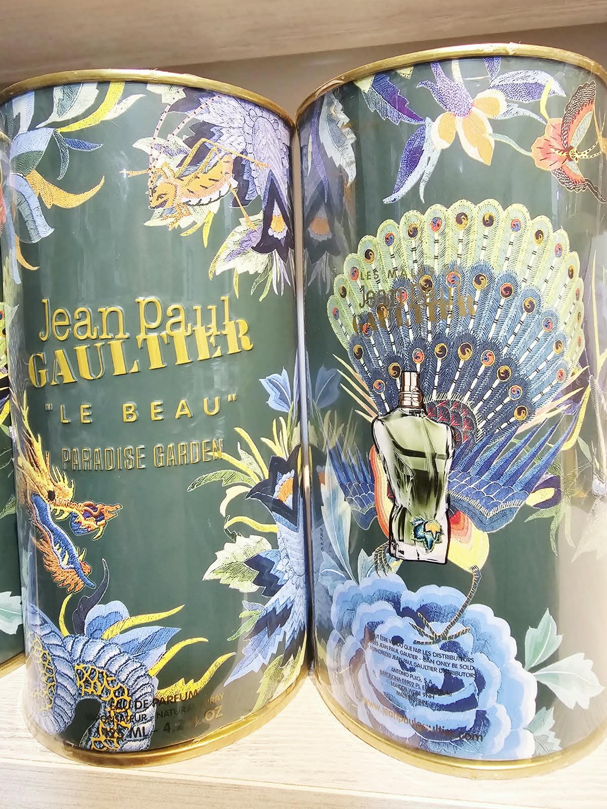 تقسيم عطر لو بو بارادايس جاردن جان بول غوتييه Le Beau Paradise Garden Jean Paul Gaultier للرجال - 5 مل / 10 مل