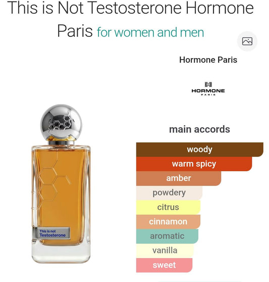 This is Not Testosterone Hormone Paris للرجال والنساء - 5 مل / 10 مل