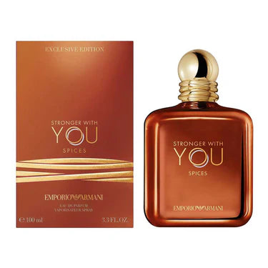 Emporio Armani Stronger With You Spices Eau de Parfum – 100ml -Men