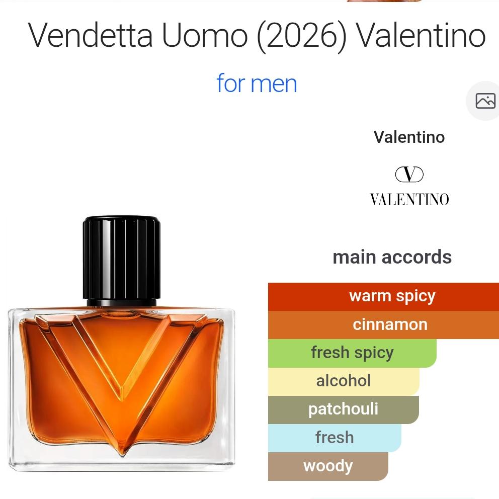 Valentino Vendetta Uomo Eau de Parfum – 90ml - Men