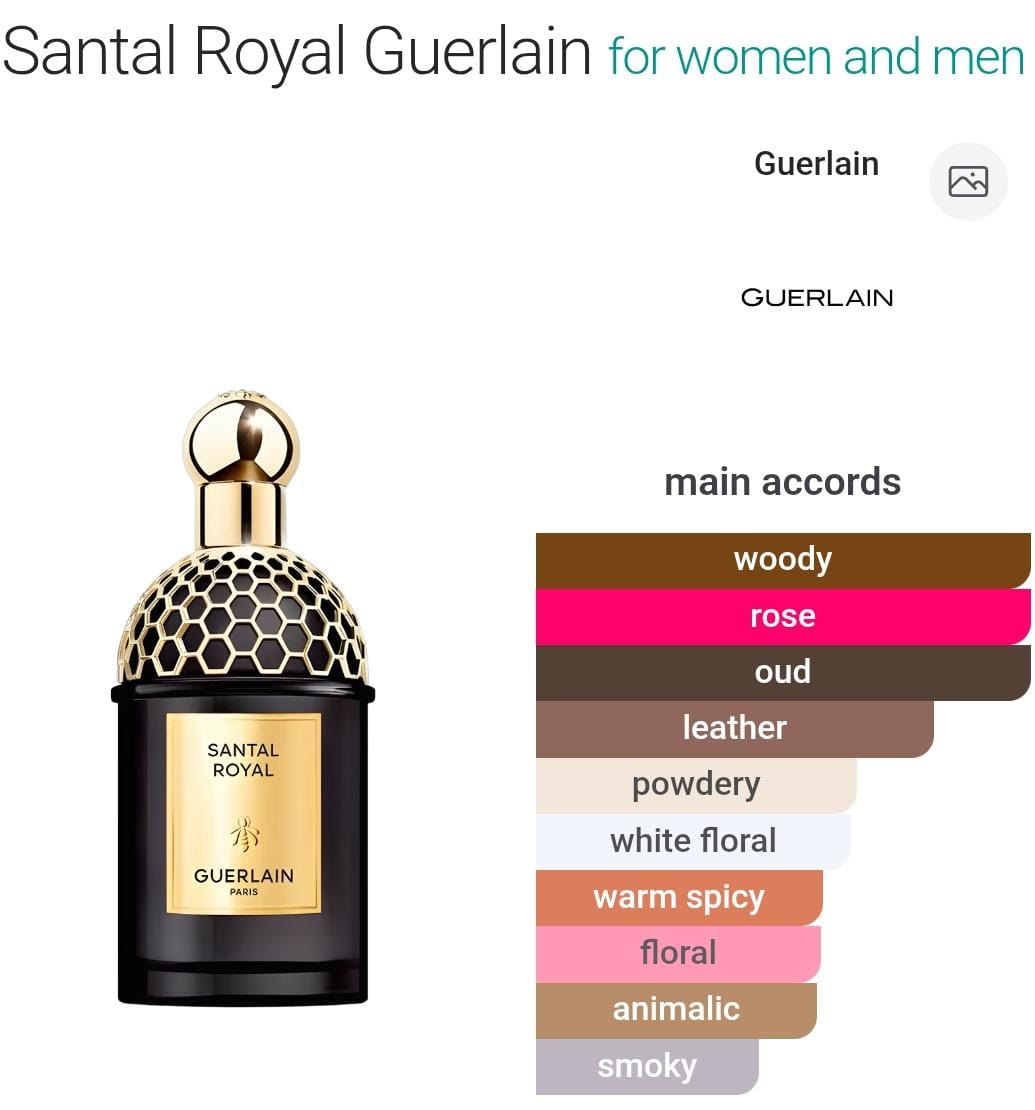 Guerlain Santal Royal Perfume Decant – Unisex | تقسيم سانتال رويال جيرلان 10 مل و20 مل