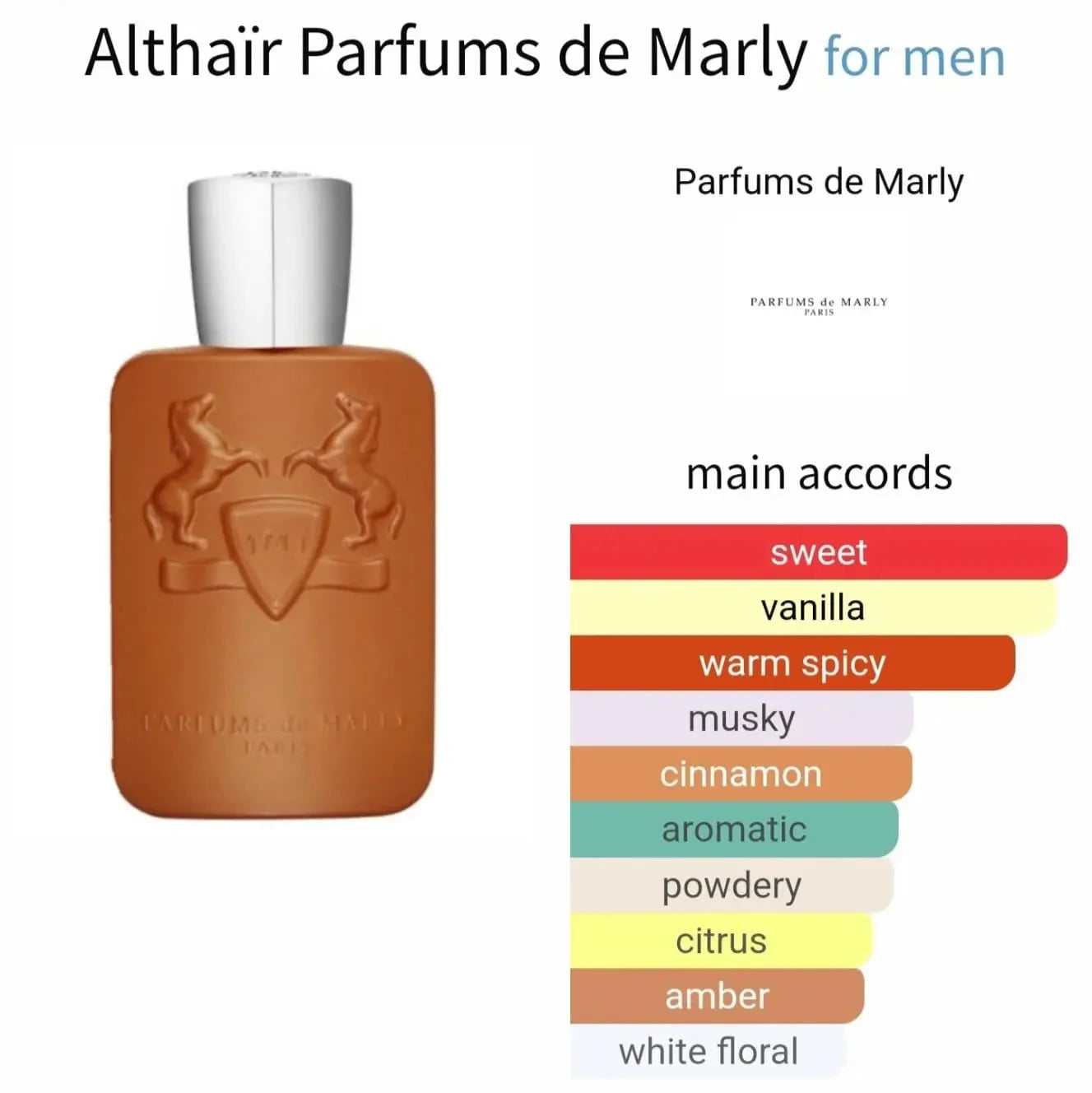 Parfums De Marley Althair - sweeet and vanilla fragrance
