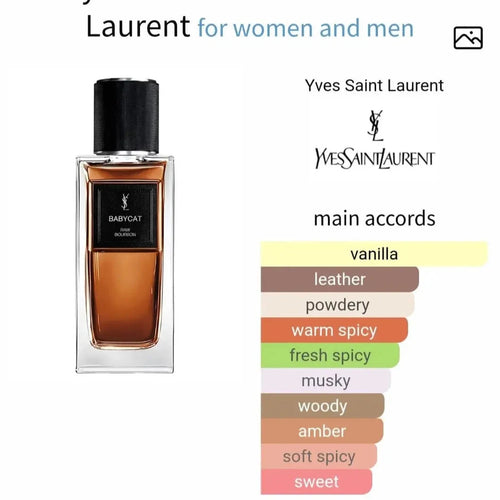 Babycat Raw Bourbon Yves Saint Laurent fragrance
