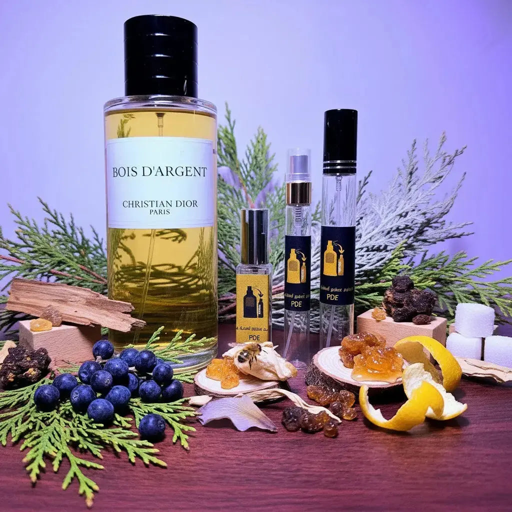 Bois dArgent decant 5ml, 10ml - amber and woody-1 fragrance