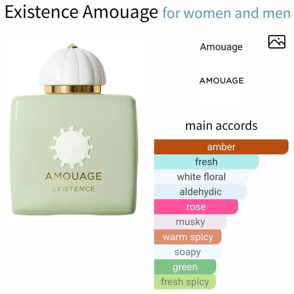 Existence Amouage - amber and fresh-1 fragrance