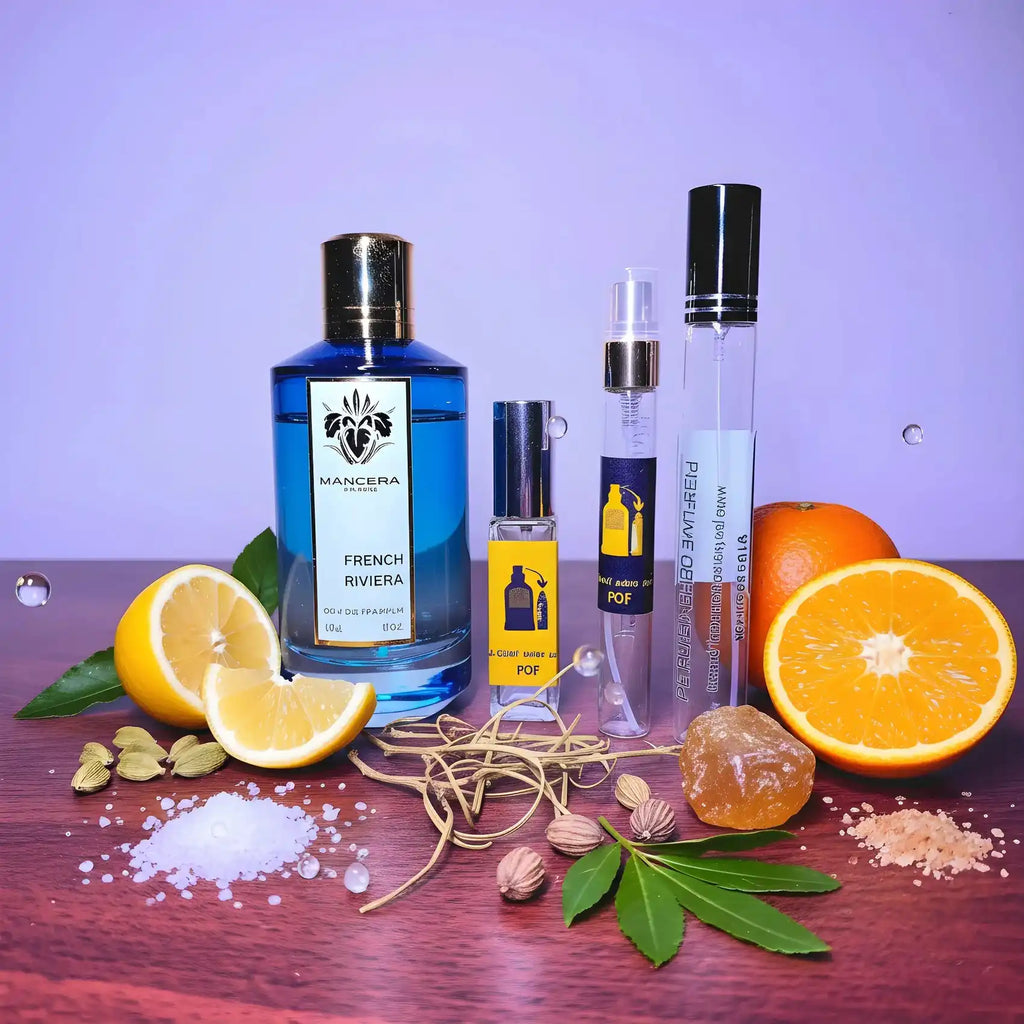 French Riviera Mancera decant 5 ML, 10 ML - citrus and marine fragrance