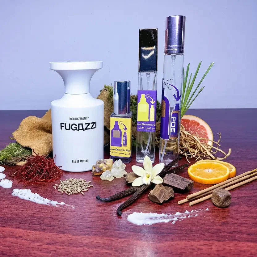 Fugazzi Borntostandout Egypt - musky and amber fragrance