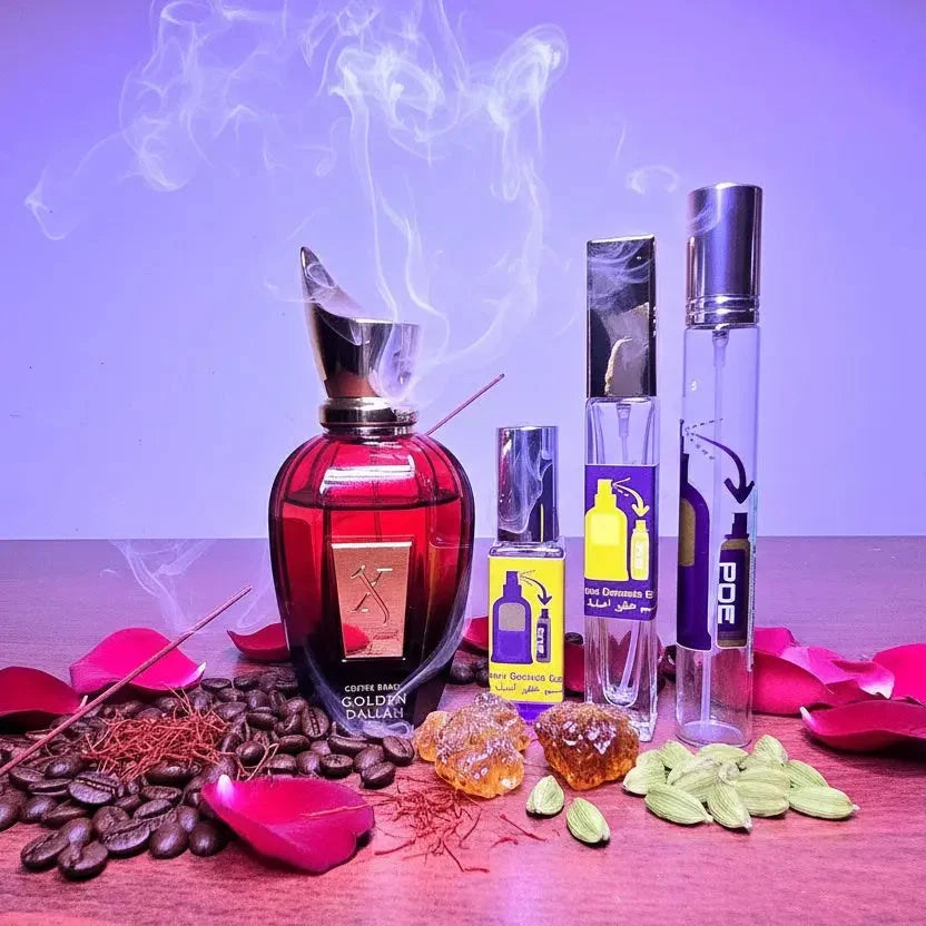 Golden Dallah - available in 5ml, 10ml decants unisex