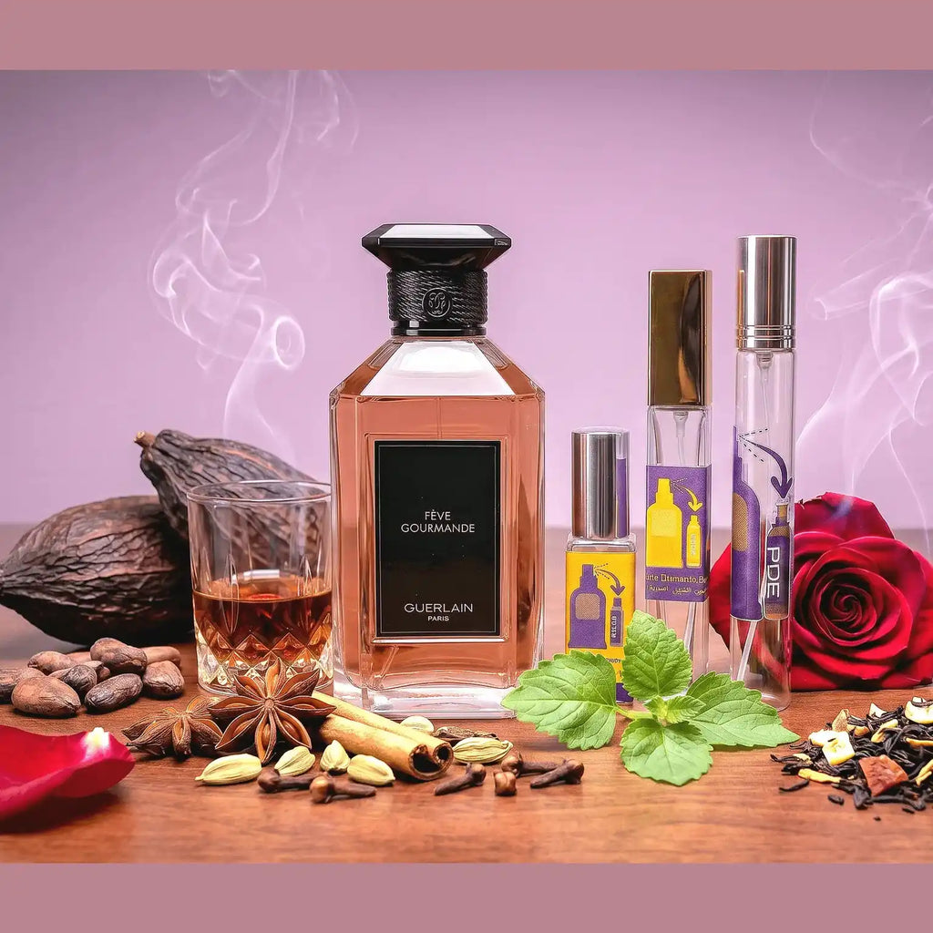 Guerlain Feve Gourmand - woody and floral fragrance