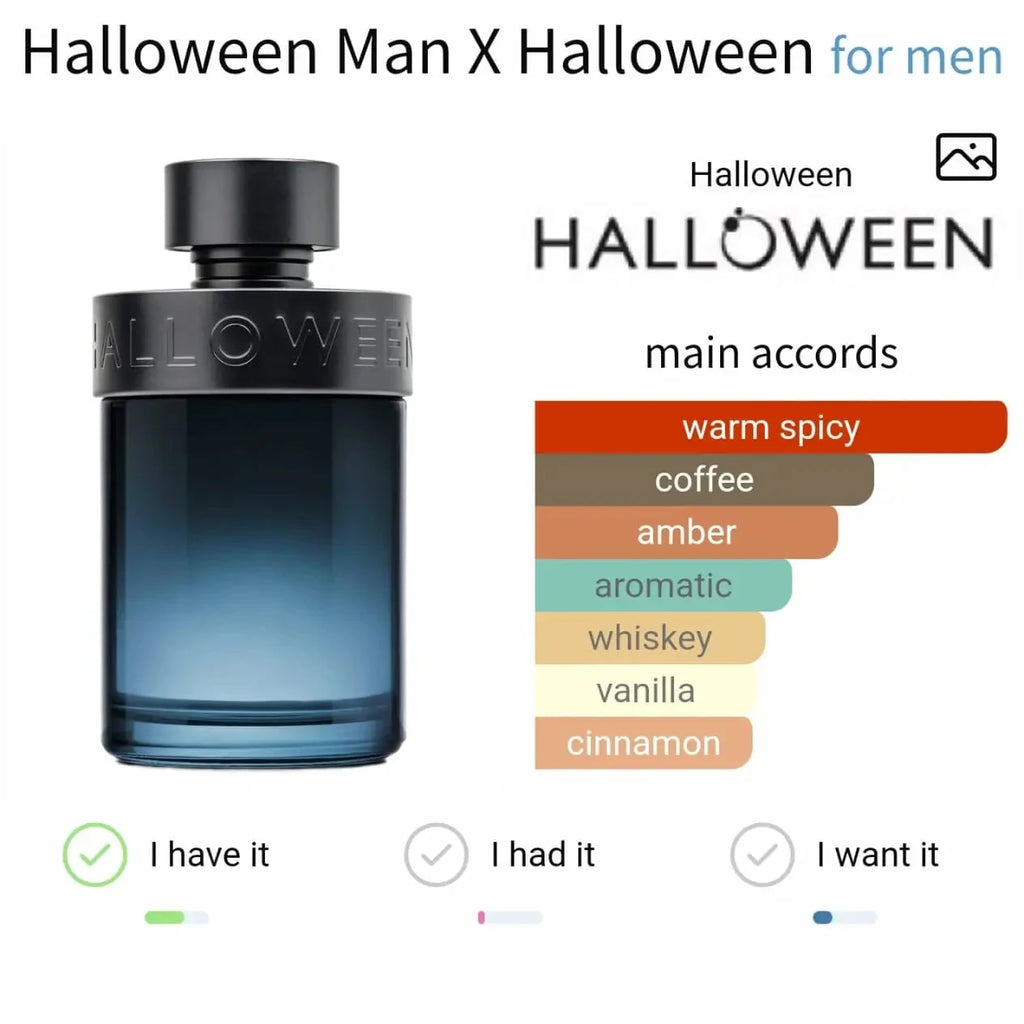 Halloween Man X Halloween - warm-spicy and coffee fragrance