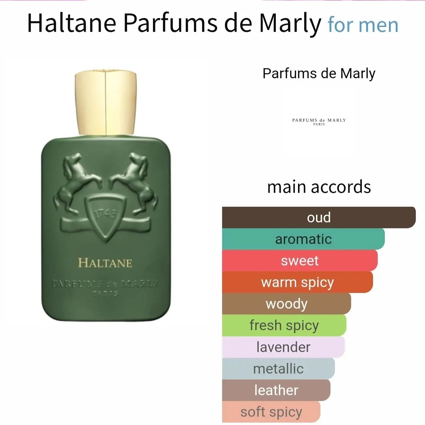 Haltane Parfums Marly - oud and aromatic fragrance