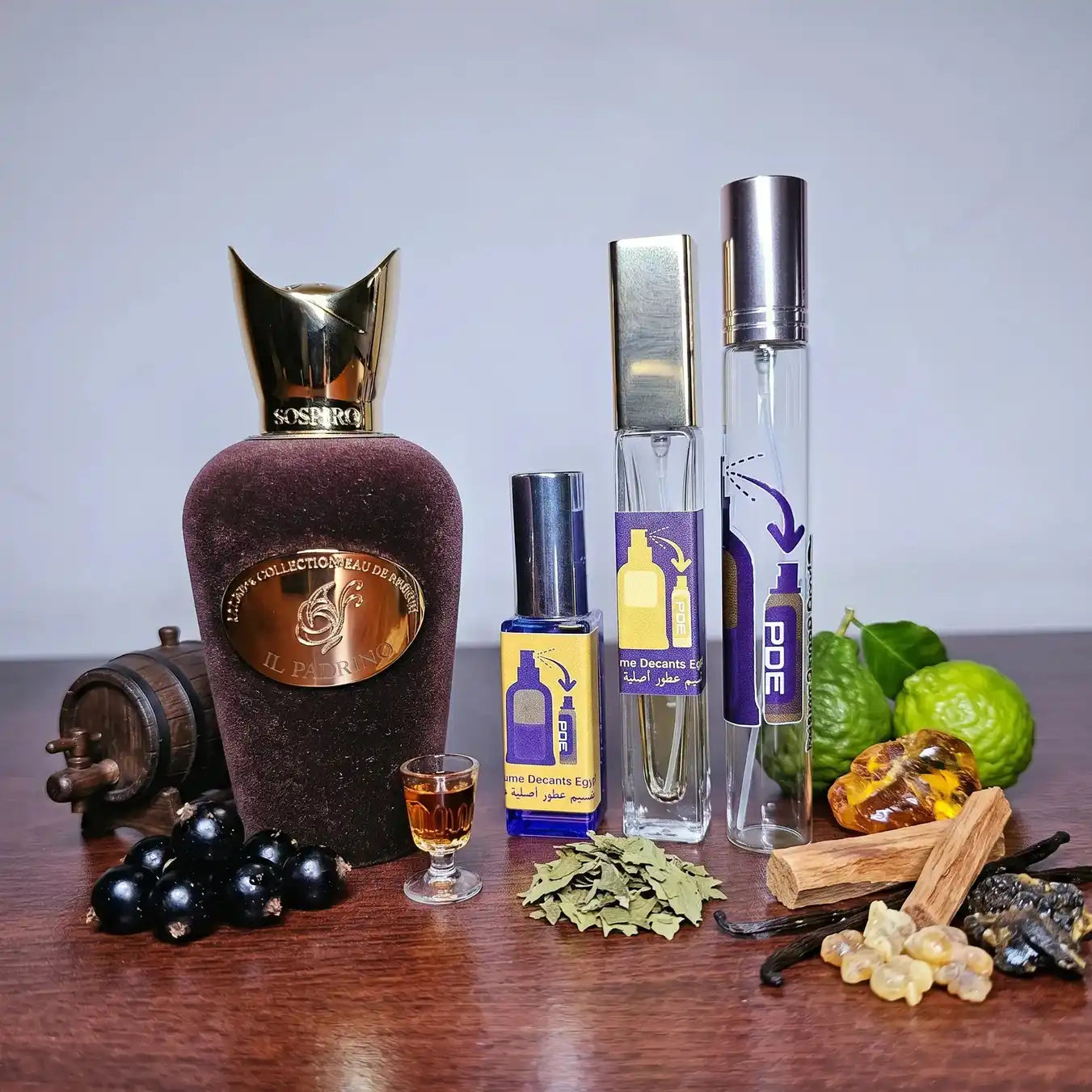 Il Padrino Sospiro - fruity and amber fragrance