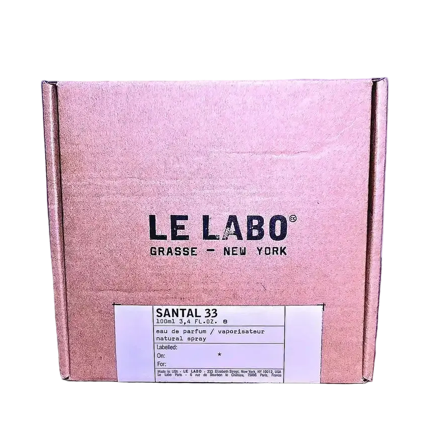عطر لو لابو سانتال 33 الأصلي للجنسين - Le Labo Santal 33 - زجاجة كاملة 100 مل