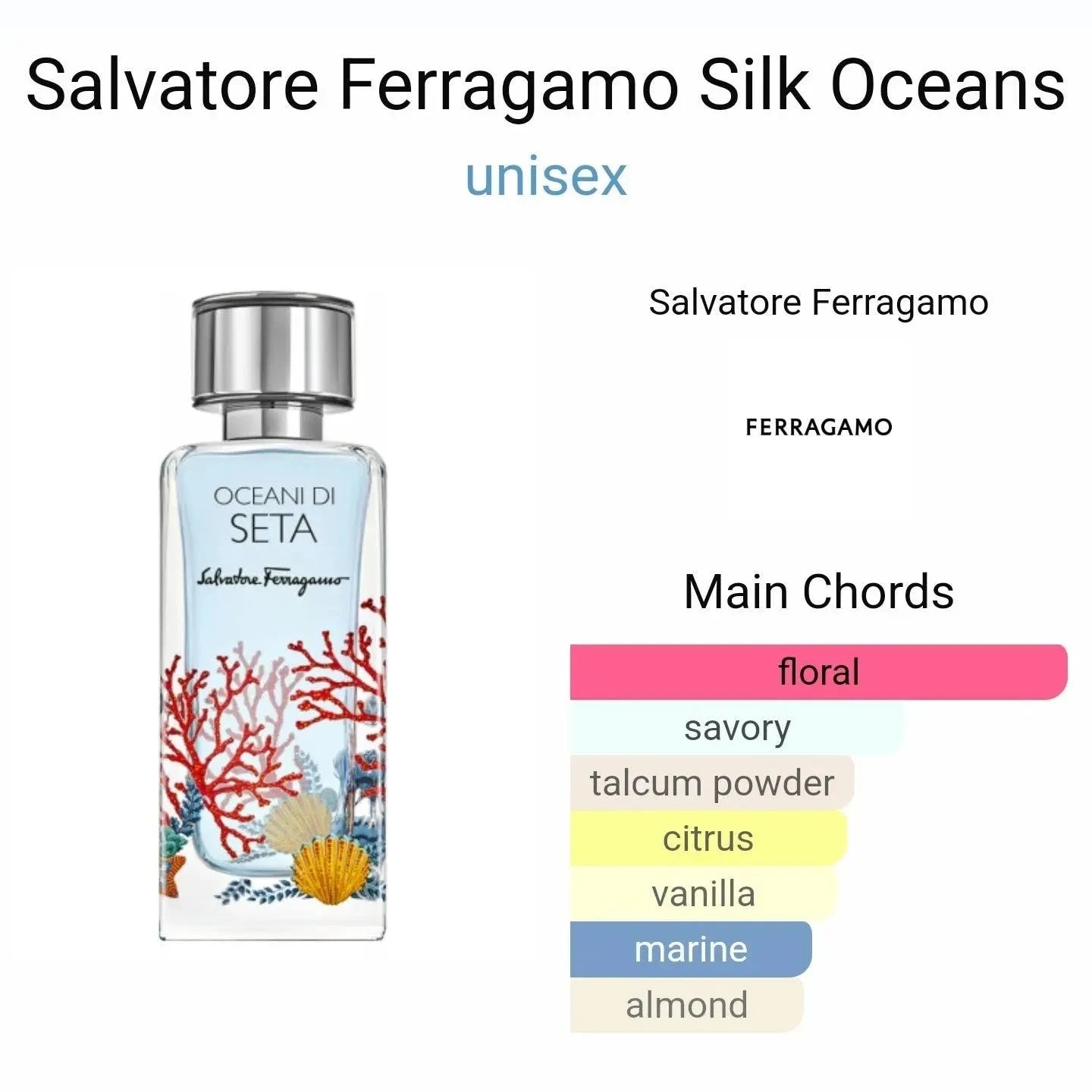 Oceani di Seta - floral and salty fragrance
