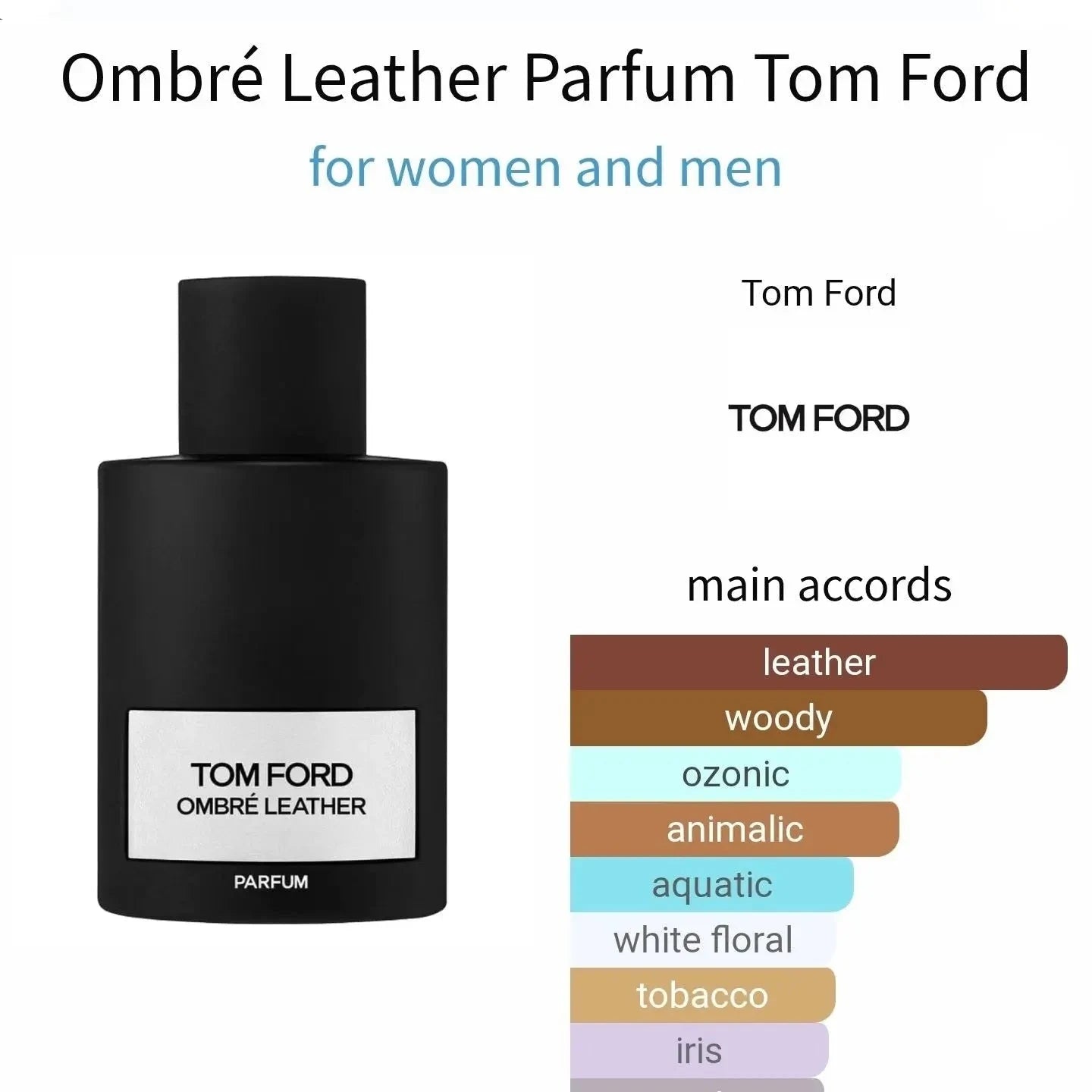 Ombré Leather Tom Ford for women and men decant 5ML, 10ML - leather and woody-2 fragrance