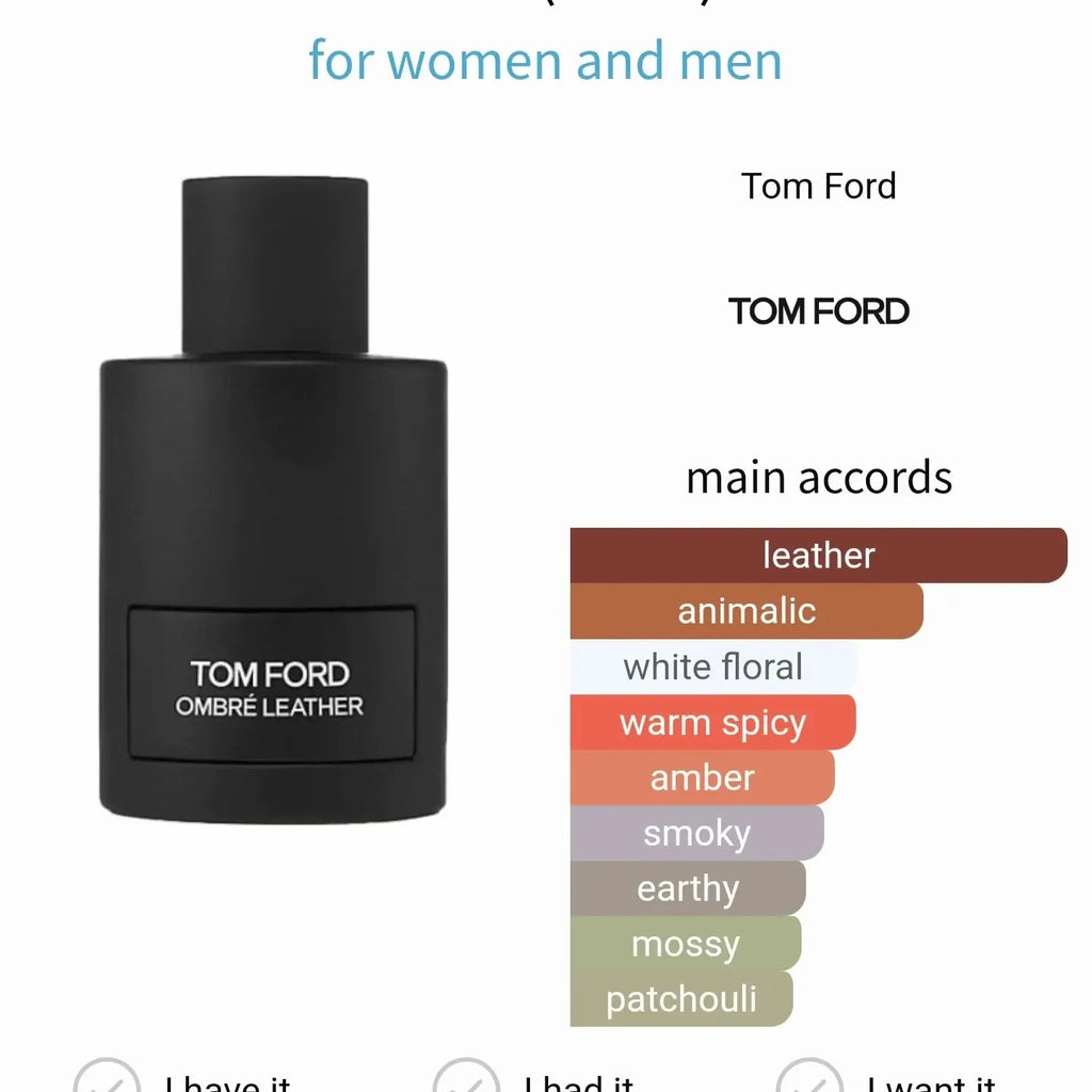 Ombre Leather Tf - leather and animalic fragrance