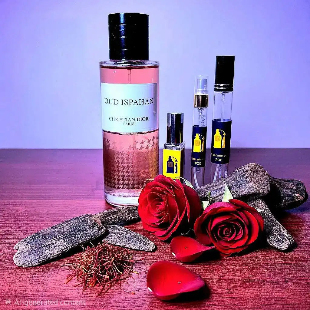 Oud Ispahan New Look decant 5ml, 10ml - rose and sandalwood fragrance