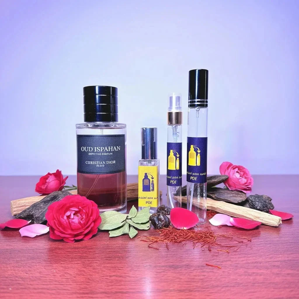 Oud Ispahan Esprit decant 5ML, 10ML - sandalwood and rose fragrance
