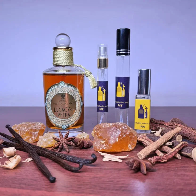 Penhaligon's Legacy of Petra decant 5ML, 10ML - amber and soft-spicy fragrance