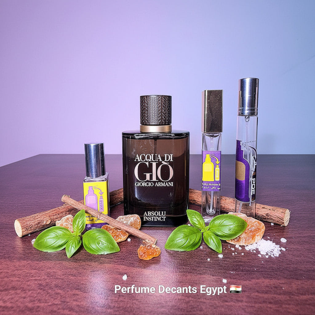 GIORGIO ARMANI Aqua Di GIO Absolu. منقطع. Discontinue عينة. تقسيم ٥مل ١٠مل