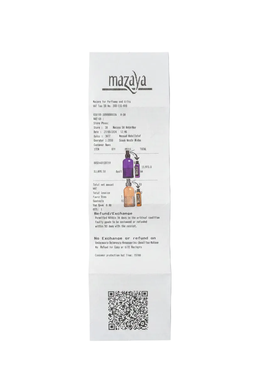 Receipts