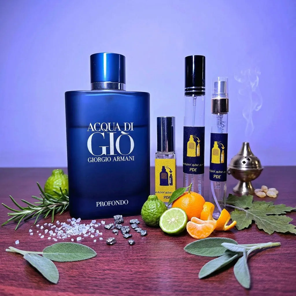 Acqua di Giò Profondo Parfum الأصلي - عينات 5 مل و 10 مل Perfume Decants Egypt 🇪🇬 تقسيم عطور أصلية مصر [brand name]