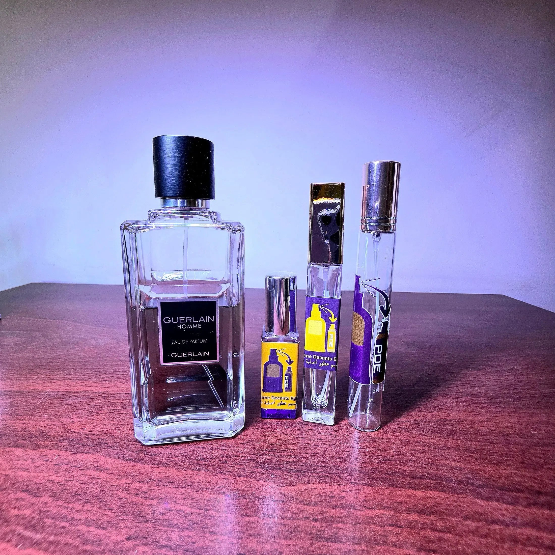 عطر Guerlain Homme | تقسيم 5 و10 مل في مصر