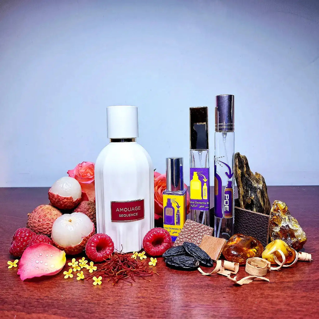 Sequence Amouage for women and men - fruity and leather fragrance