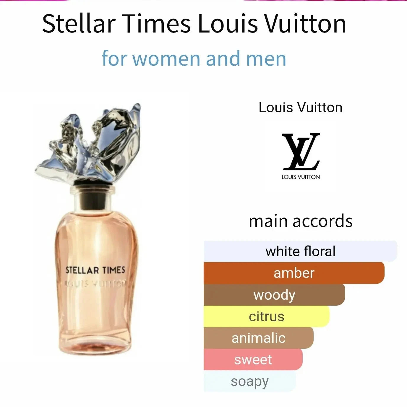 Stellar Times Louis - white-floral and amber fragrance