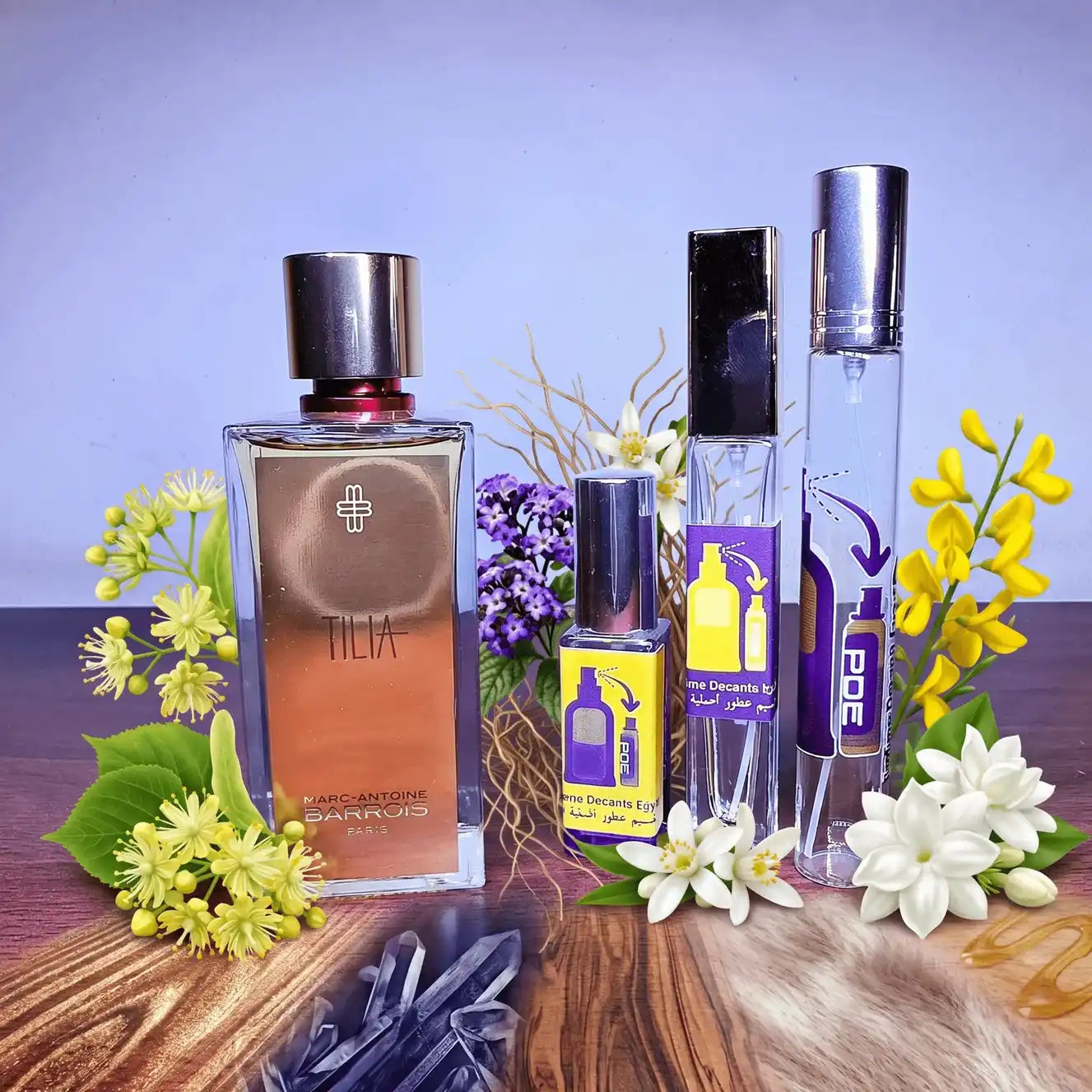 Tilia Marc-Antoine Barrois for women and men - yellow-floral and white-floral fragrance