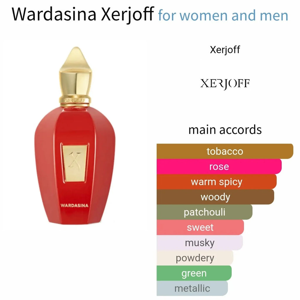 Wardasina Xerjoff I - tobacco and rose fragrance