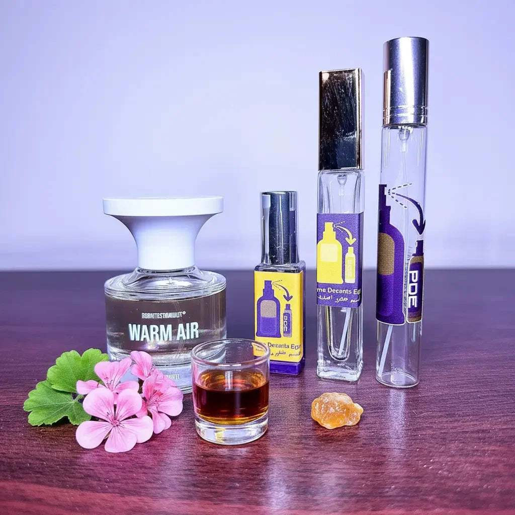 Warm Air BORNTOSTANDOUT for women and men - woody-3 and amber fragrance